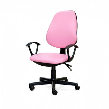 Chaise De Bureau SOTUFAB Baby Pour Enfant Avec Accoudoirs - Rose