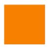 table haute carré Werzalit orange - Sotufab Meubles