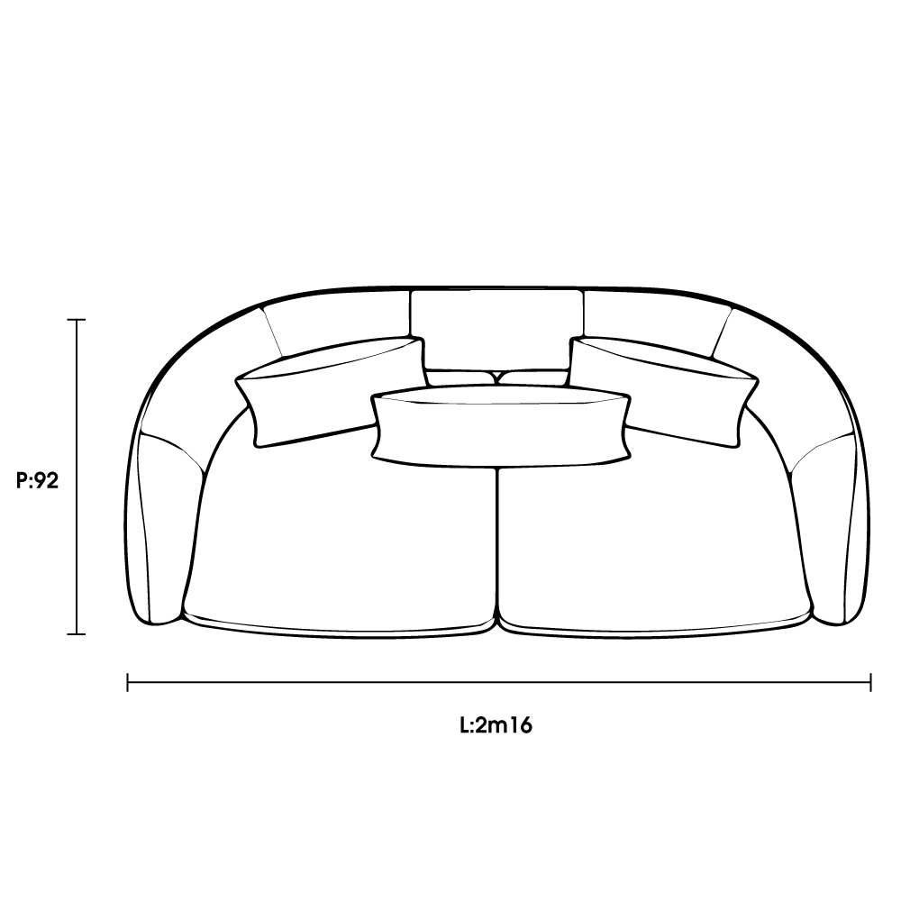 CANAPE ZENITH 3PLACES – Image 2