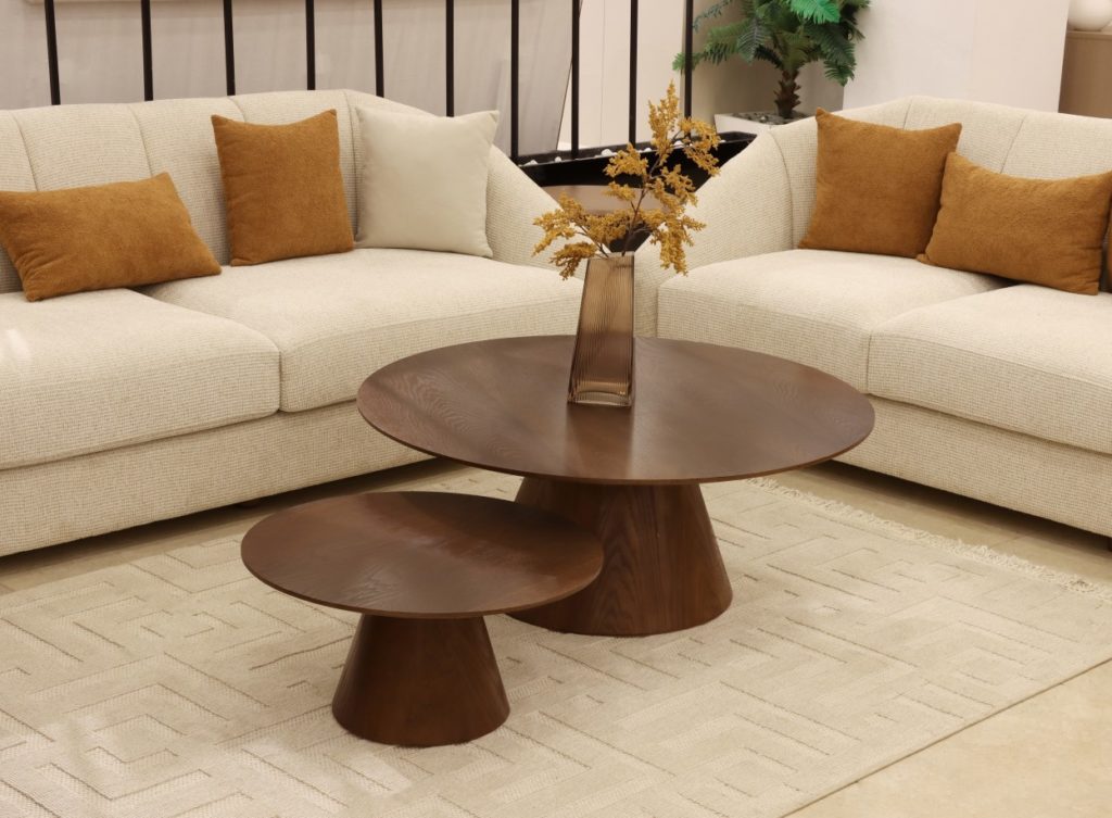 Table basse d'un salon Sotufab