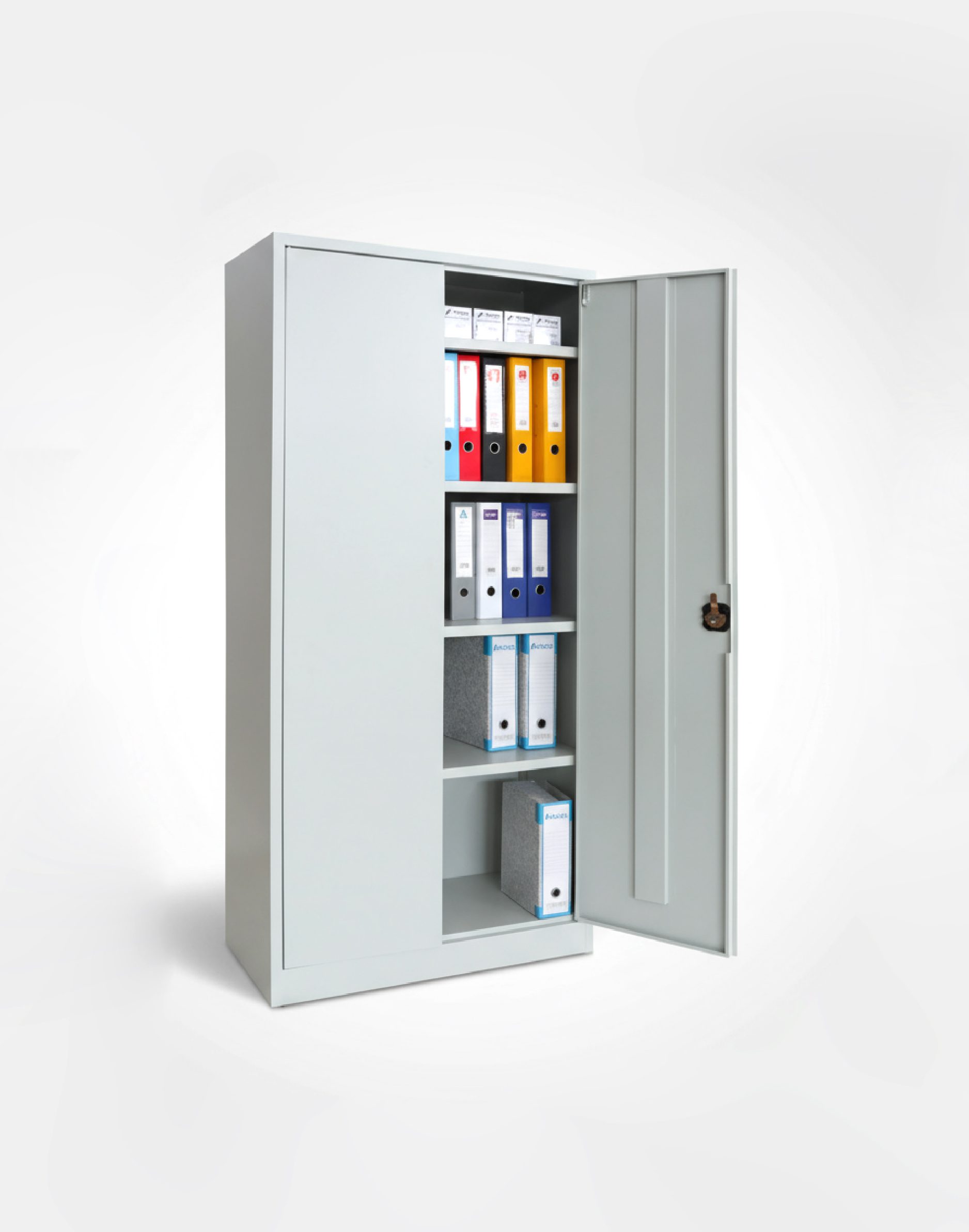 ARMOIRE METALLIQUE HAUTE A 2 PORTES