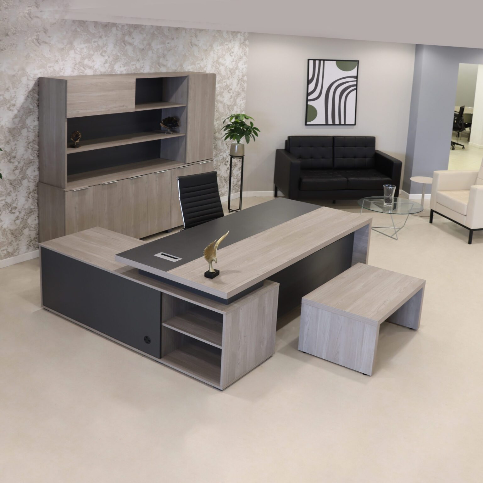 Mobilier de bureau SOTUFAB avec bureaux et fauteuils professionnels