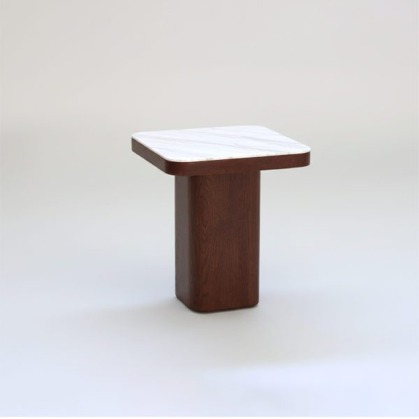 TABLE BASSE COLONNE PM NOYER TOP EN CERAMIQUE AVENTINO