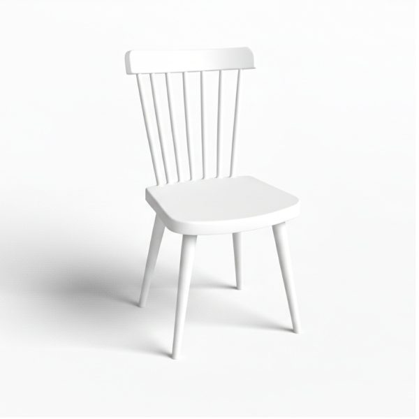 CHAISE PEINTURE HELSINKI - Blanc