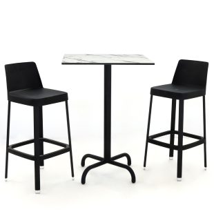 SOCLE METALLIQUE TUBE ROND