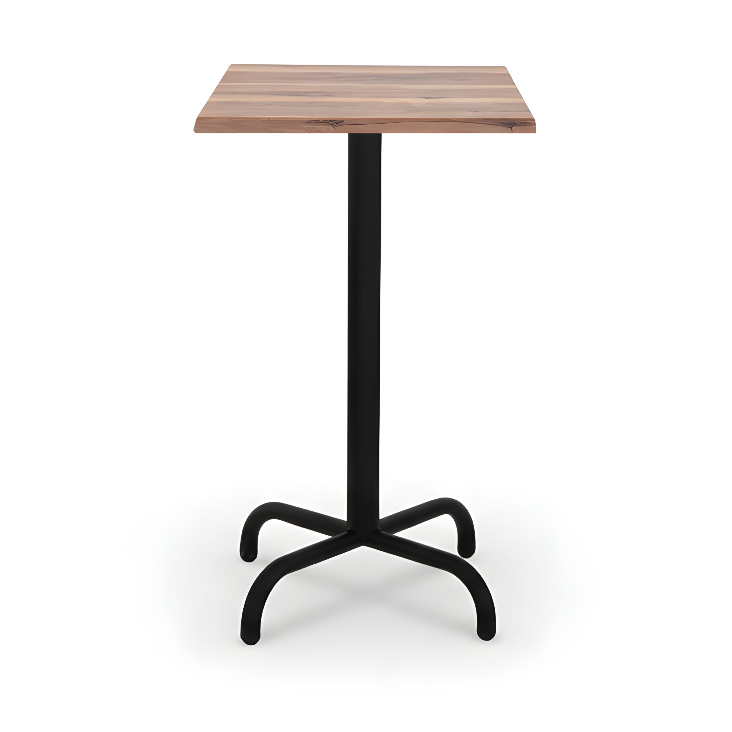 TABLE HAUTE 60X60 WERZALIT TUBE ROND