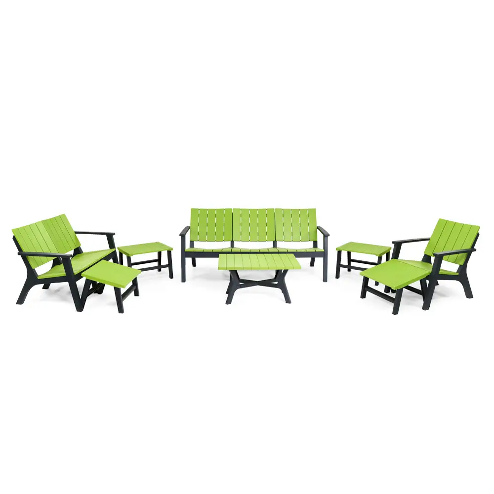 SALON CENTRAL PARK 6PLACES CONFORT BOIS