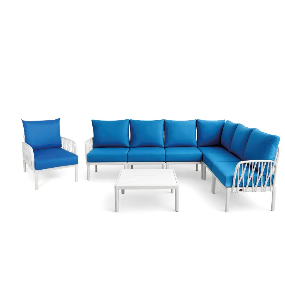 SALON DE COIN SANREMO 6P+1FAUTEUIL