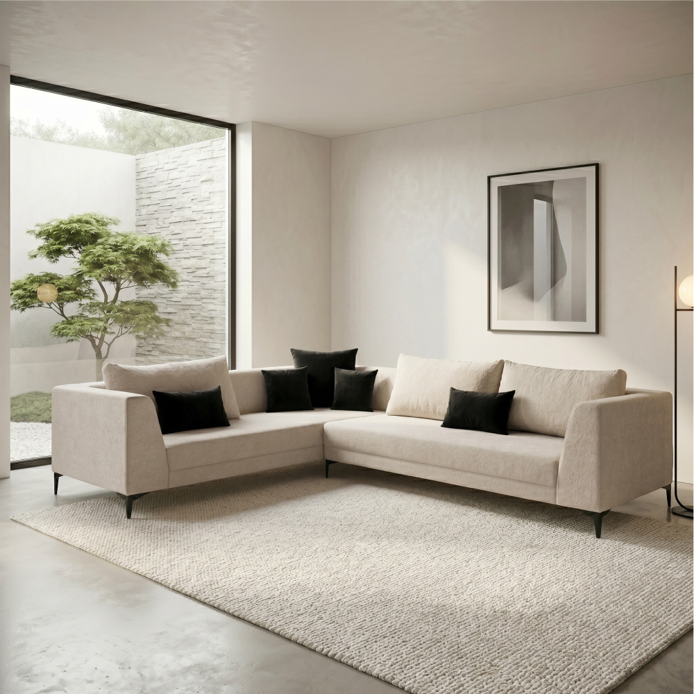SALON FIESTA (CANAPE ANGLE DROIT+CANAPE ANGLE ARRONDI+ACCOUDOIR) – Image 2