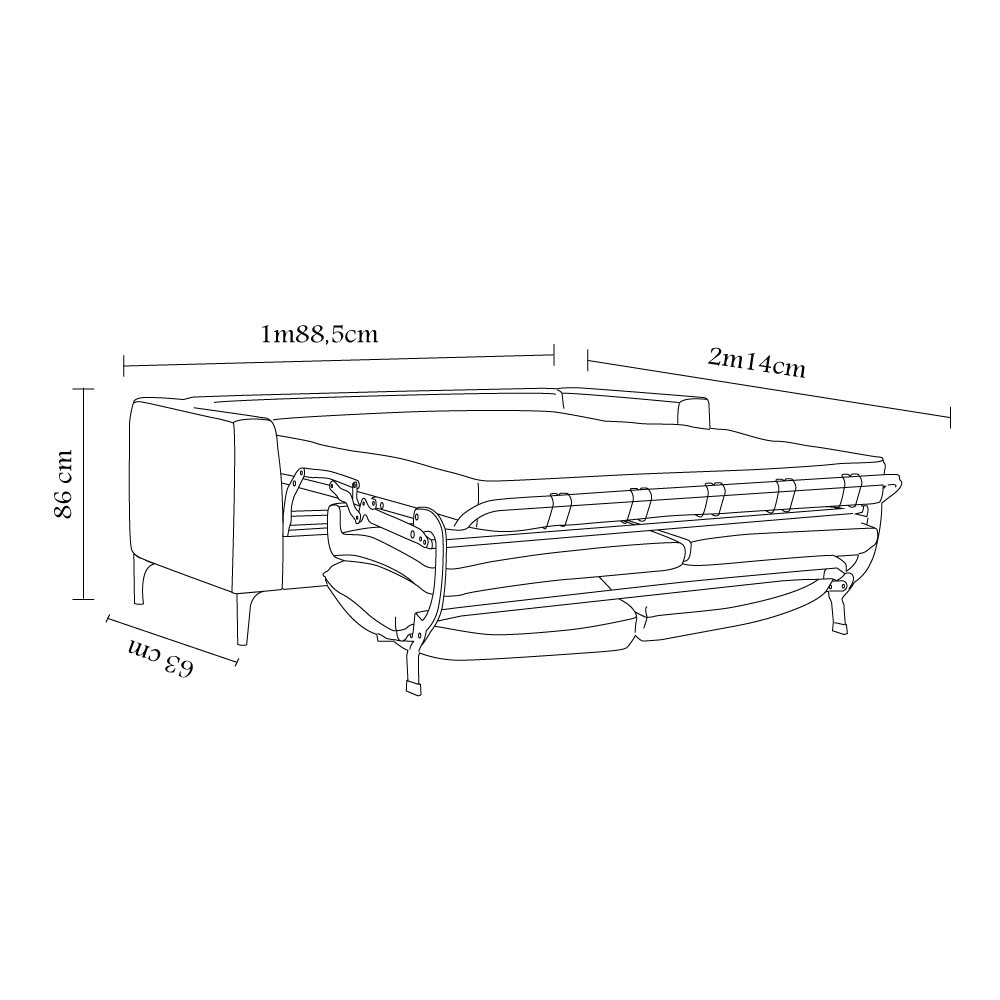 CANAPE LIT KLARK – Image 4