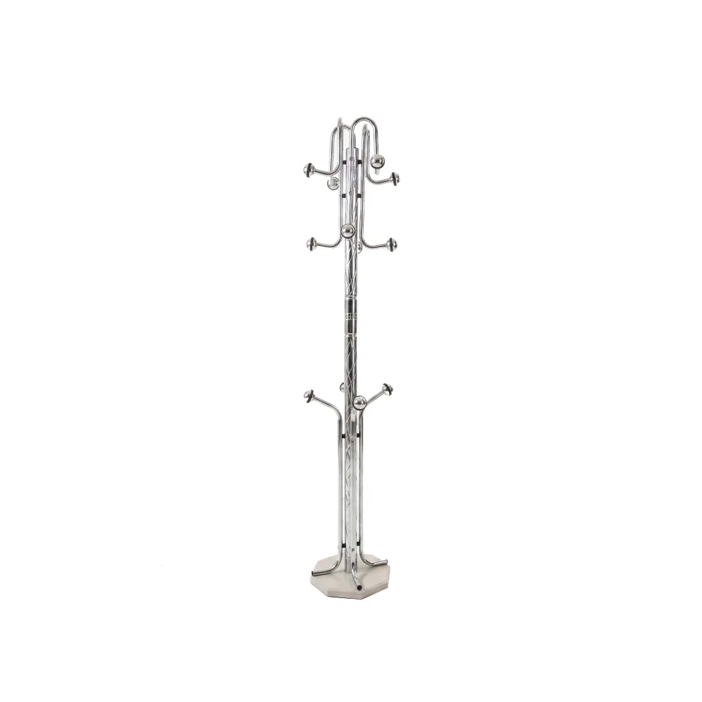 PORTE MANTEAUX CHROME+MARBRE