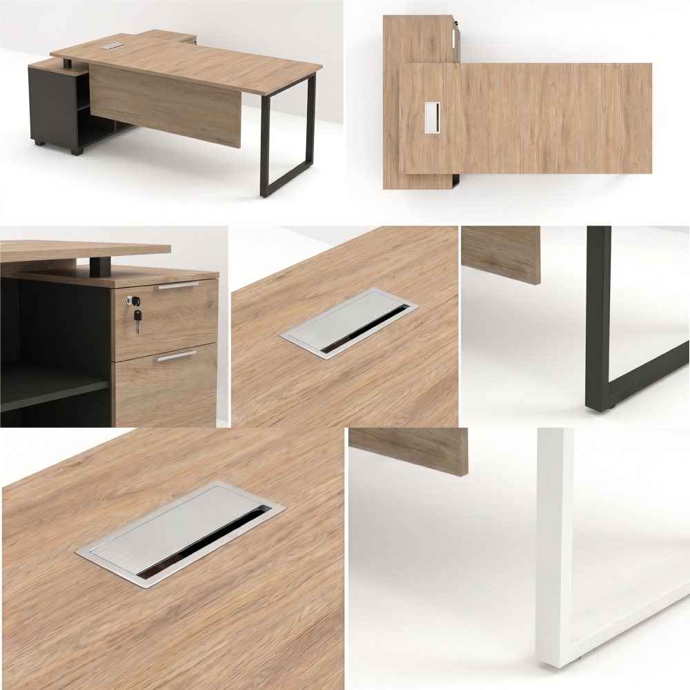 BUREAU DIRECTION X9 AVEC RETOUR – Image 5