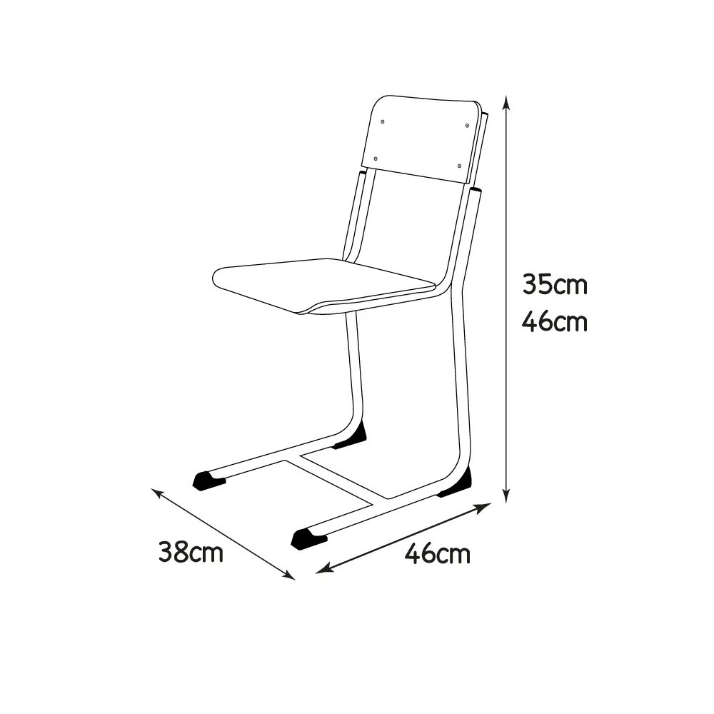 CHAISE ECOLIER LIBERTY – Image 2