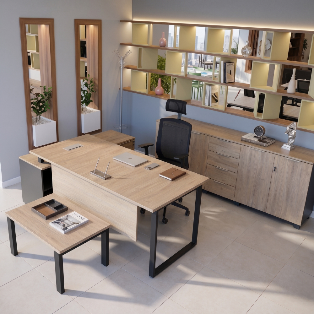 BUREAU DIRECTION X9 AVEC RETOUR – Image 3