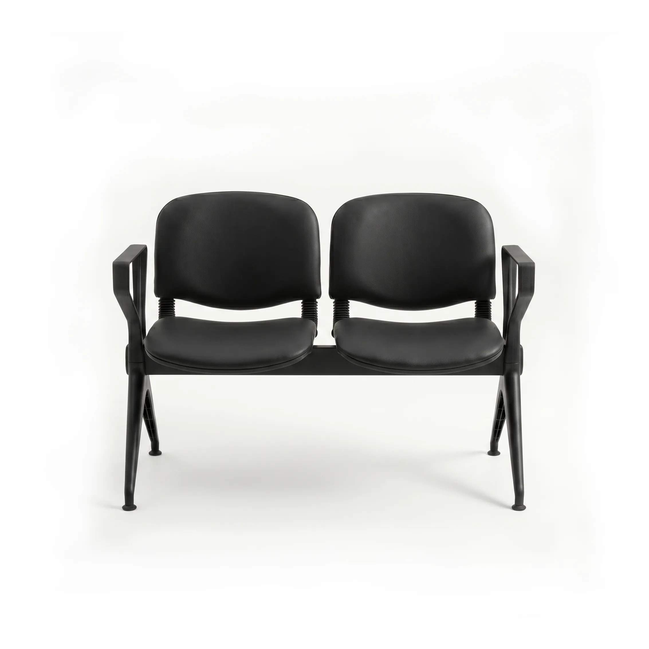 BANQUETTE 2P NOIR +ACC