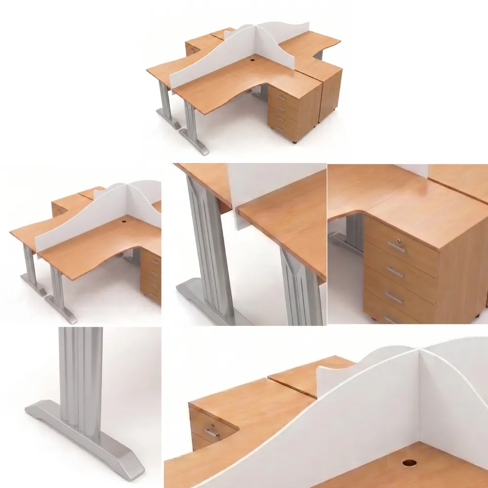 ENSEMBLE BUREAU OPERATEUR 4 PLACES – Image 3