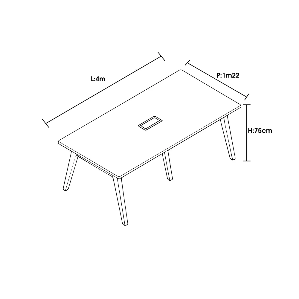 TABLE DE REUNION THEA – Image 2