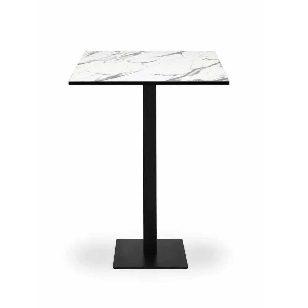 TABLE HAUTE EMBASE CARRE 70X70 COMPACT