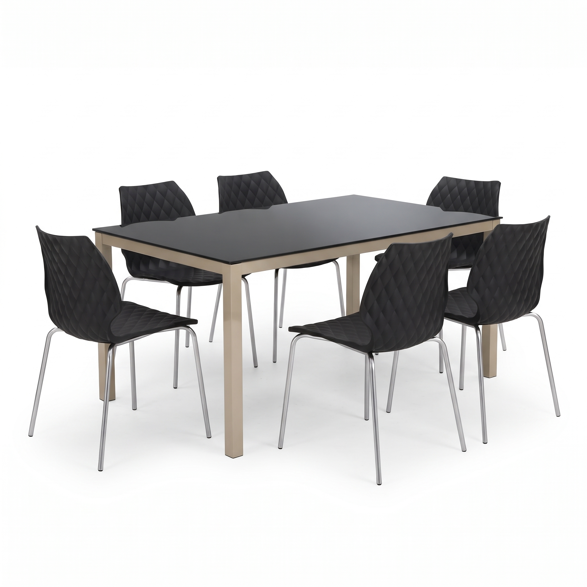 PACK SERENA VITRE 150X90+ 6 CHAISES PRINCE
