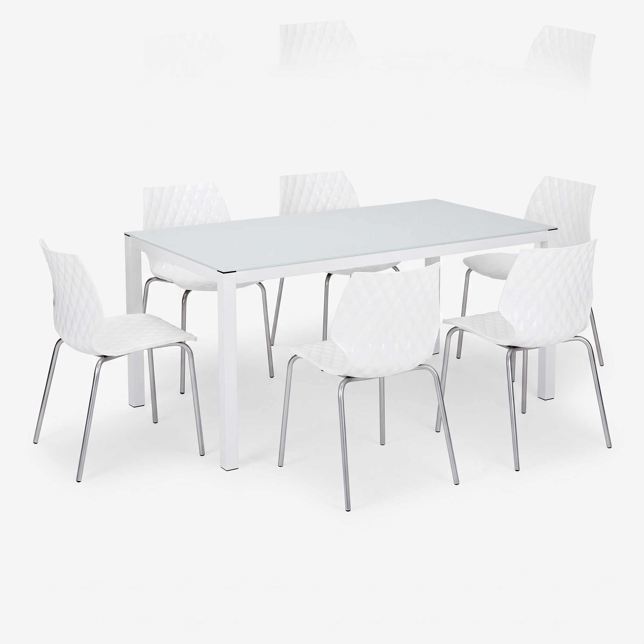 PACK SERENA VITRE 150X90+ 6 CHAISES PRINCE – Image 4